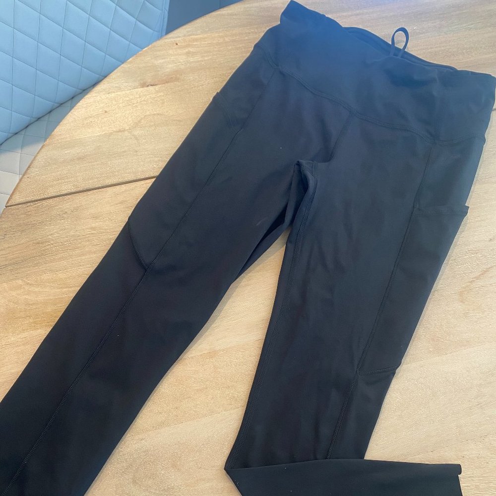 Black Lululemon Pants Size 6